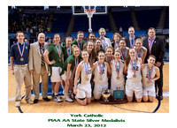 York Catholic - Varsity Basketball - State Silver Medalist - 03-23-12