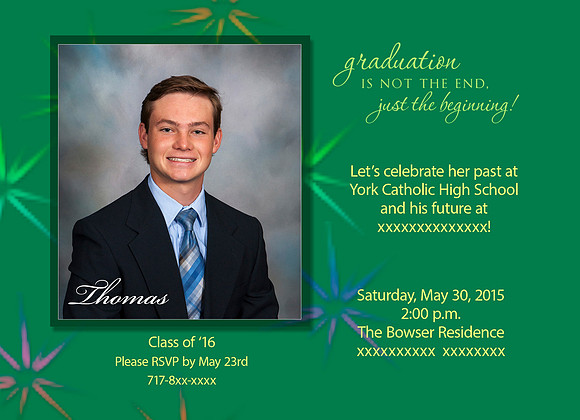 Senior Grad Bowser 3-5x7